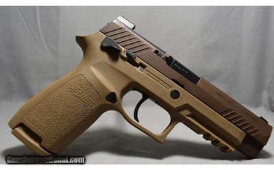 Sig Sauer ~ P320 M17 Military Police Corps 1941-2021 ~ 9mm luger