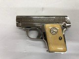 Colt model1908 Hammerless .25 Nickel w/factory letter - 3 of 15