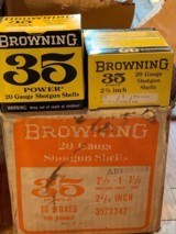 Browning 20 gauge Power 35 Shotgun Shells - 1 of 6