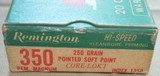 Remington 350 Mag 250 grain Green box - 1 of 4
