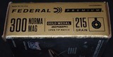 Federal Gold Medal Berger 300 Norma Mag 215 Grain Open Tip Match Bullets - 3 of 11
