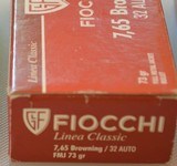 Fiocchi 7.65 Browning 32 Auto 73 GR FMJ - 3 of 3