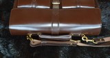 Premium Gentlemen's Leather Messenger Laptop briefcase - 4 of 14