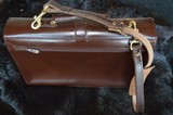 Premium Gentlemen's Leather Messenger Laptop briefcase - 5 of 14