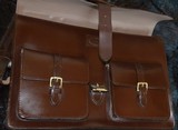 Premium Gentlemen's Leather Messenger Laptop briefcase - 6 of 14