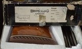 This is a Belgian made Browning Diana grade 20 gauge Superposed shotgun; one of THE finest guns made. It was manufactured in 1974 after the salt wood - 14 of 15