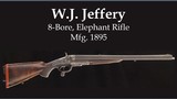 W.J. Jeffery, 8-Bore, Elephant Rifle, Mfg. 1895 Double Rifle - 1 of 15