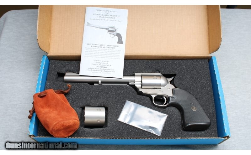 Freedom Arms ~ 83 Field Grade ~ .454 Casull / .45 Colt