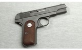 Colt ~ M1903 Hammerless U.S. Property ~ .32 Rimless