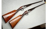 William Evans ~ Boxlock Ejector Matched Set ~ 16 Gauge