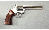 Smith & Wesson ~ 586-1 Nickle ~ .357 Magnum - 1 of 2