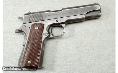 Colt/Remington Rand ~ M1911A1 U.S. Army ~ .45 Auto