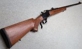 Browning ~ 1885 Low Wall ~ .17 WSM