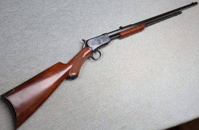 Winchester ~ Model 1890 ~ .22 Short (Angelo Bee engraved)