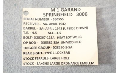 Springfield Armory ~ M1 Garand ~ .30-06 Springfield - Image 13 of 13