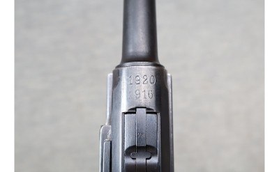 DWM ~ 1916/1920 Double Date Police P.08 Luger ~ 9mm Luger - Image 3 of 3