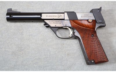 High Standard ~ Model 107 Military Supermatic Trophy ~ .22 LR - Image 2 of 2