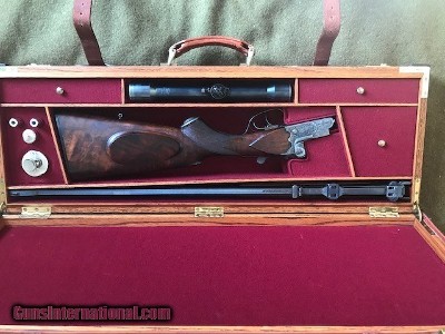 PRE-WAR SIMSON DOUBLE RIFLE