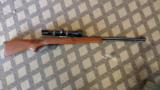 Marlin model 57 M 22 Magnum lever action rifle - 1 of 4