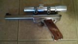 Ruger
Mark 'll target with Nikon scope - 1 of 3
