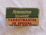 Vintage Remington TargetMaster Ammunition .38 Special 148 Grain Lead
Wadcutter Box of 50 - 7 of 7