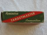 Vintage Remington TargetMaster Ammunition .38 Special 148 Grain Lead
Wadcutter Box of 50 - 1 of 7