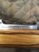 RUGER M-77 STAINLESS LAMINATED 338 WIN MAG - 9 of 12