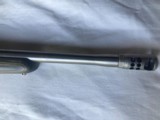 NEW UN-FIRED RUGER NUMBER 1 STAINLESS LAMINATED -450 BUSHMASTER RIFLE - 3 of 12