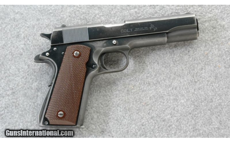 Colt 1911A1 Super .38 Automatic 2nd Model .38 Super