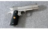Colt MK IV /Series 80 Bright Stainless Government Model .45acp - 1 of 3