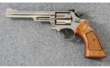 Smith & Wesson 19-3 6in. Pinned Barrel Nickel .357 Mag. - 2 of 6