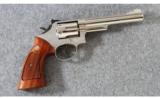 Smith & Wesson 19-3 6in. Pinned Barrel Nickel .357 Mag. - 1 of 6