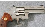 Colt Python 4 Inch Nickel .357 Mag. - 3 of 7