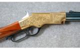 Cimarron 1860 Henry Engraved Rifle made by Uberti .44 WCF - 2 of 9
