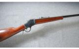Uberti ~ 1885 High-Wall Sporting Rifle ~ .45-70 Gov't. - 1 of 9