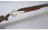 Benelli ~ 828U Field Engraved Nickel ~ 12 Ga. - 1 of 9