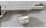 Ruger ~ New Model Single Six Stainless Convertible ~ .22 LR / .22 WMRF - 6 of 7