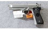 Beretta ~ Model 92 FS Stainless ~ 9mm Para. - 2 of 7