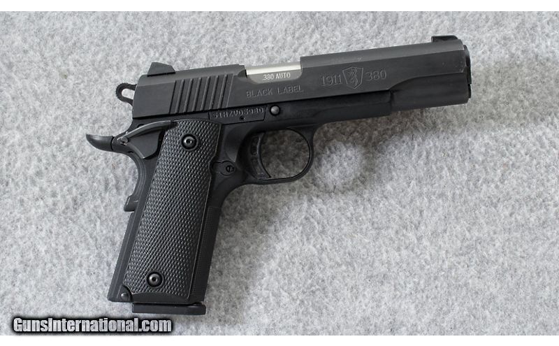 Browning Black Label 1911-380 Semi-Auto Pistol