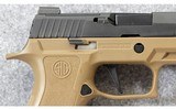 SIG Sauer ~ 320 X Carry Coyote 2 Tone ~ 9mm Para. - 7 of 7