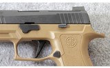 SIG Sauer ~ 320 X Carry Coyote 2 Tone ~ 9mm Para. - 3 of 7
