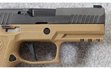 SIG Sauer ~ 320 X Carry Coyote 2 Tone ~ 9mm Para. - 6 of 7