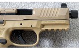 FN ~ 509 Tactical FDE ~ 9mm Parabellum - 6 of 7