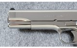 Colt ~ Custom Government 38 Bright Stainless ~ .38 Super - 4 of 7