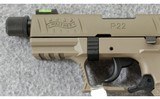 Walther ~ P22Q Tactical FDE ~ .22 LR - 4 of 7