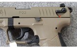 Walther ~ P22Q Tactical FDE ~ .22 LR - 3 of 7