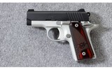 Kimber ~ Micro Carry Two Tone ~ .380 acp - 2 of 3