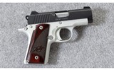 Kimber ~ Micro Carry Two Tone ~ .380 acp - 1 of 3