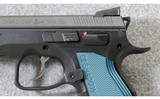 CZ ~ CZ 75 Shadow 2 Blue ~ 9mm Parabellum - 3 of 7