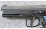 CZ ~ CZ 75 Shadow 2 Blue ~ 9mm Parabellum - 4 of 7